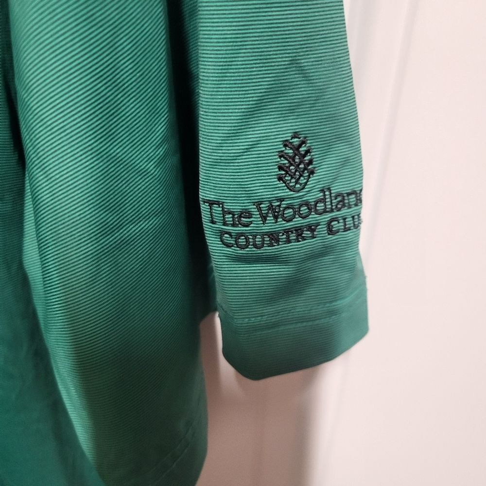 FJ Golf Performance Polo Shirts Mens Large Wynstone & Woodland Golf Country Club - Picture 10 of 14